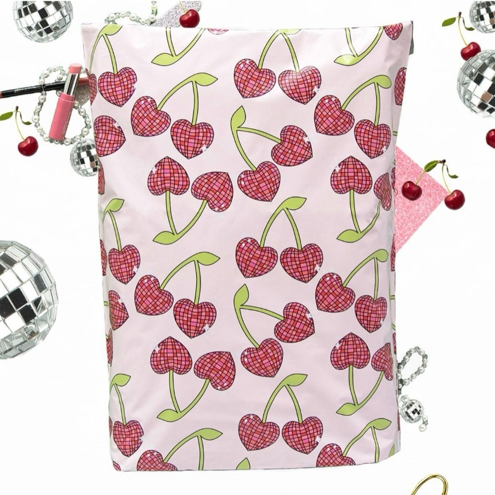 20 Poly Mailers 14.5 x 19 x 4 Disco Cherry
